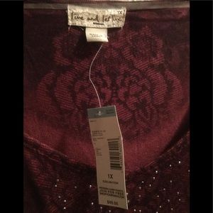live and let live Tops - NWT BEAUTIFUL LIVE AND LET LIVE TOP 1X live and let live Tops - NWT BEAUTIFUL LIVE AND LET LIVE TOP 1X